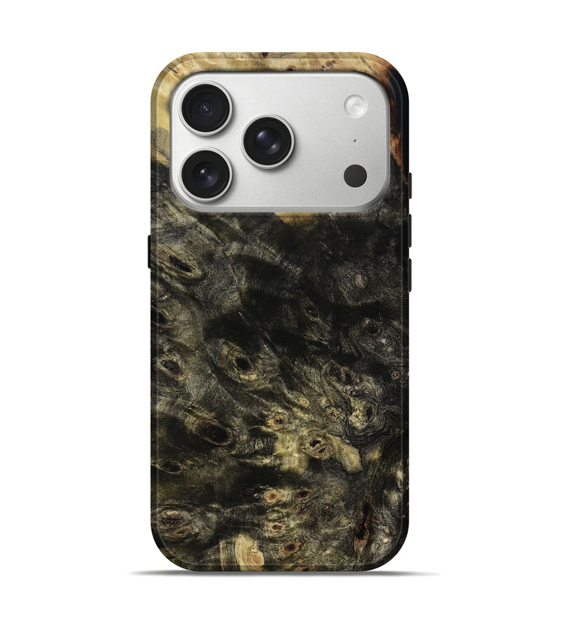 iPhone 17 Pro Wood Live Edge Phone Case - Elinor (Wood Burl, 786756)