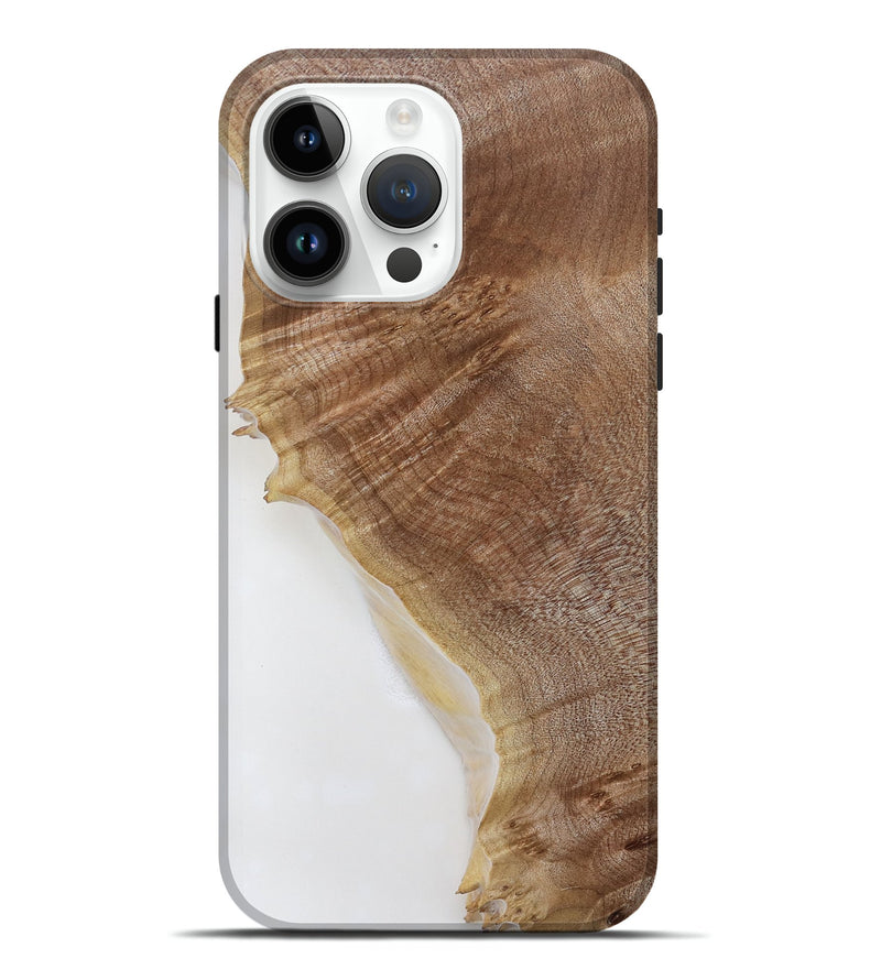 iPhone 15 Pro Max Wood Live Edge Phone Case - Robert (Clear, 786771)