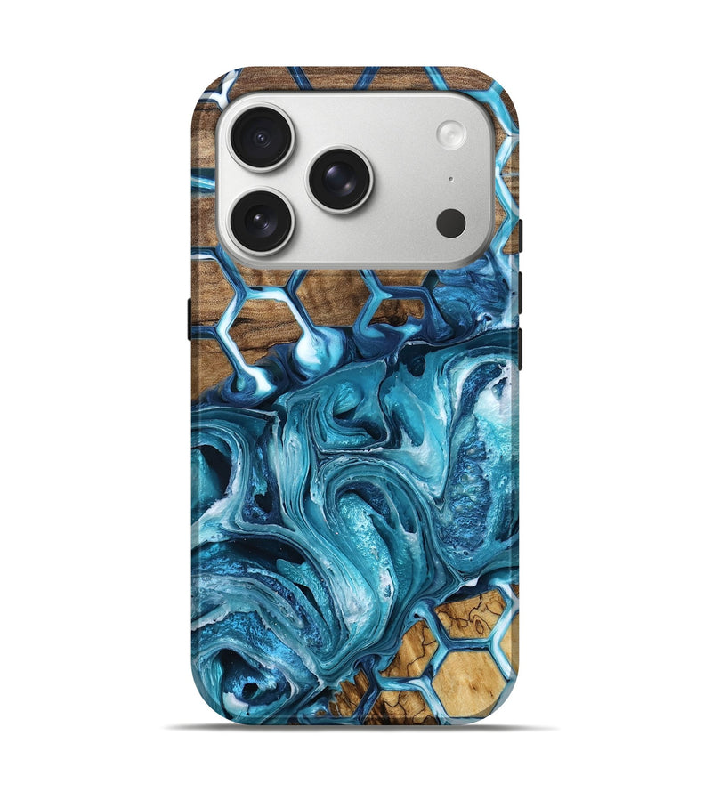 iPhone 17 Pro Wood Live Edge Phone Case - Chaz (Pattern, 786963)