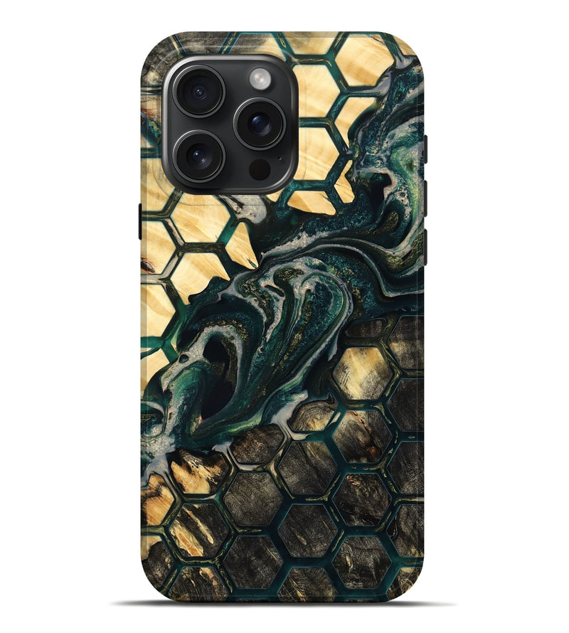 iPhone 16 Pro Max Wood Live Edge Phone Case - Neil (Pattern, 786965)