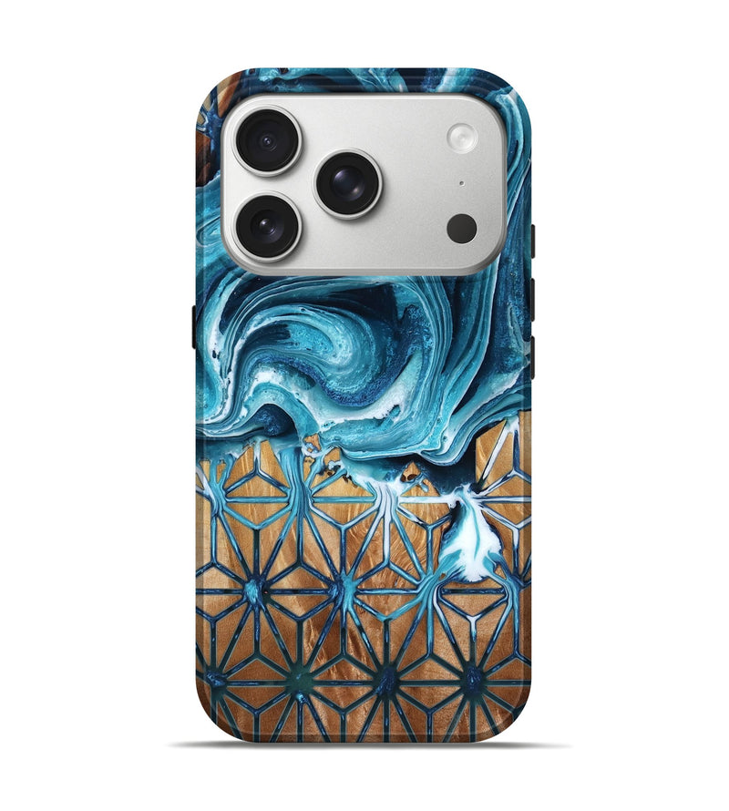 iPhone 17 Pro Wood Live Edge Phone Case - Brynn (Pattern, 786967)