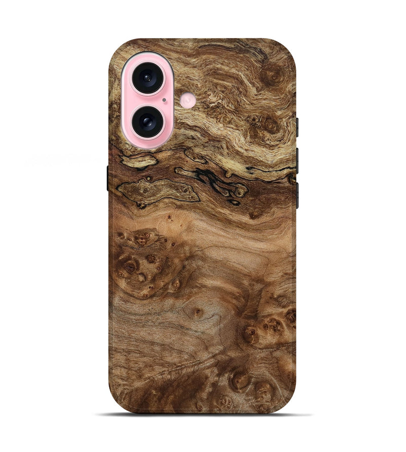 iPhone 17 Wood Live Edge Phone Case - Layne (Ancient Olive, 786974)