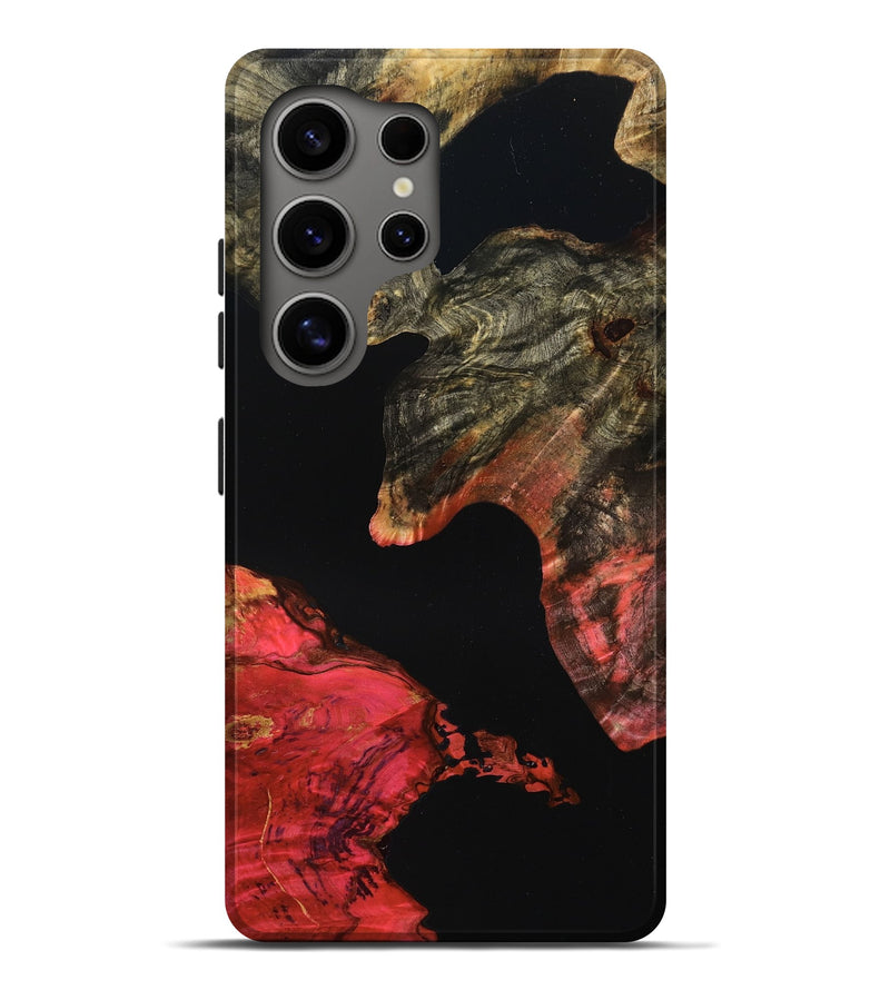 Galaxy S25 Ultra Wood Live Edge Phone Case - Trace (Wood Burl, 786976)
