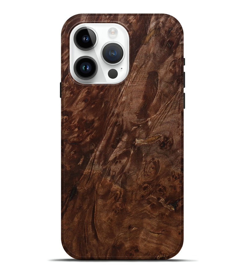 iPhone 15 Pro Max Wood Live Edge Phone Case - Jeanine (Wood Burl, 786979)