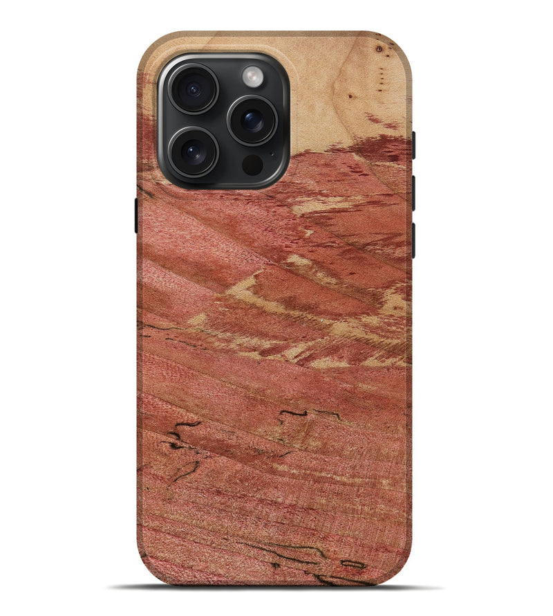 iPhone 16 Pro Max Wood Live Edge Phone Case - Angie (Wood Burl, 786980)