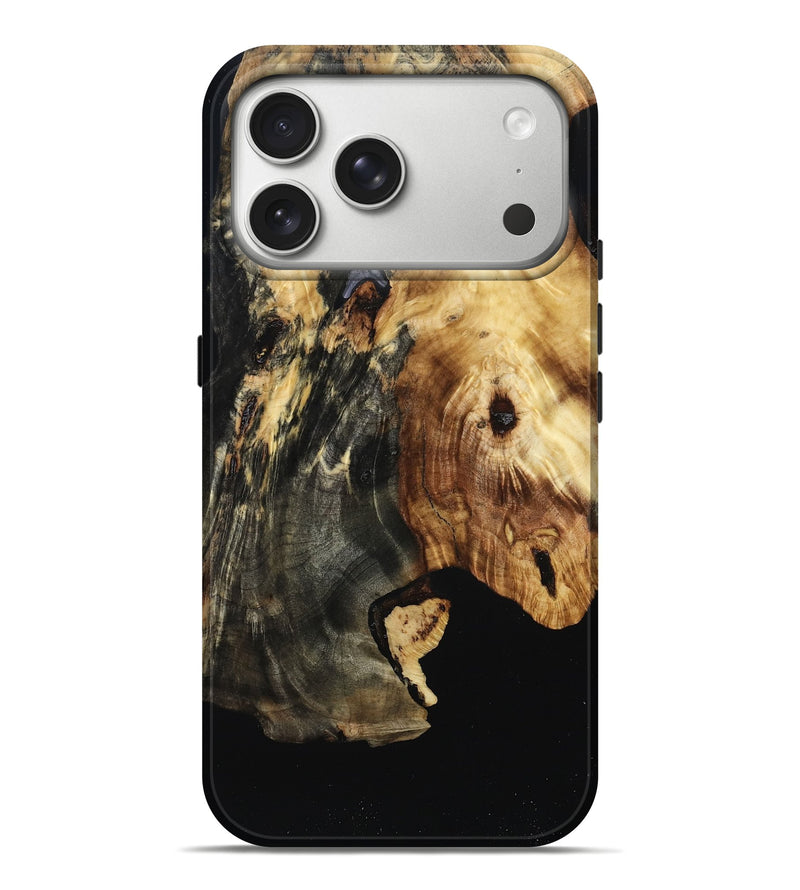 iPhone 17 Pro Max Wood Live Edge Phone Case - Kelis (Wood Burl, 787004)