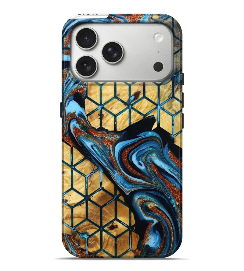 iPhone 17 Pro Max Wood Live Edge Phone Case - Shawn (Pattern, 787013)