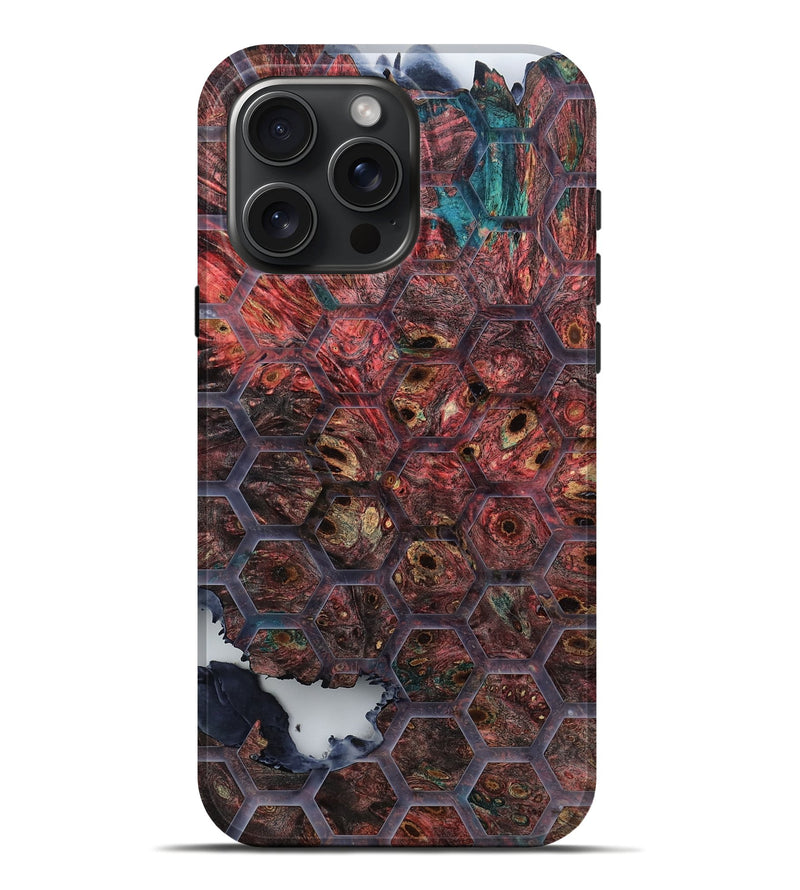 iPhone 16 Pro Max Wood Live Edge Phone Case - Olen (Pattern, 787026)