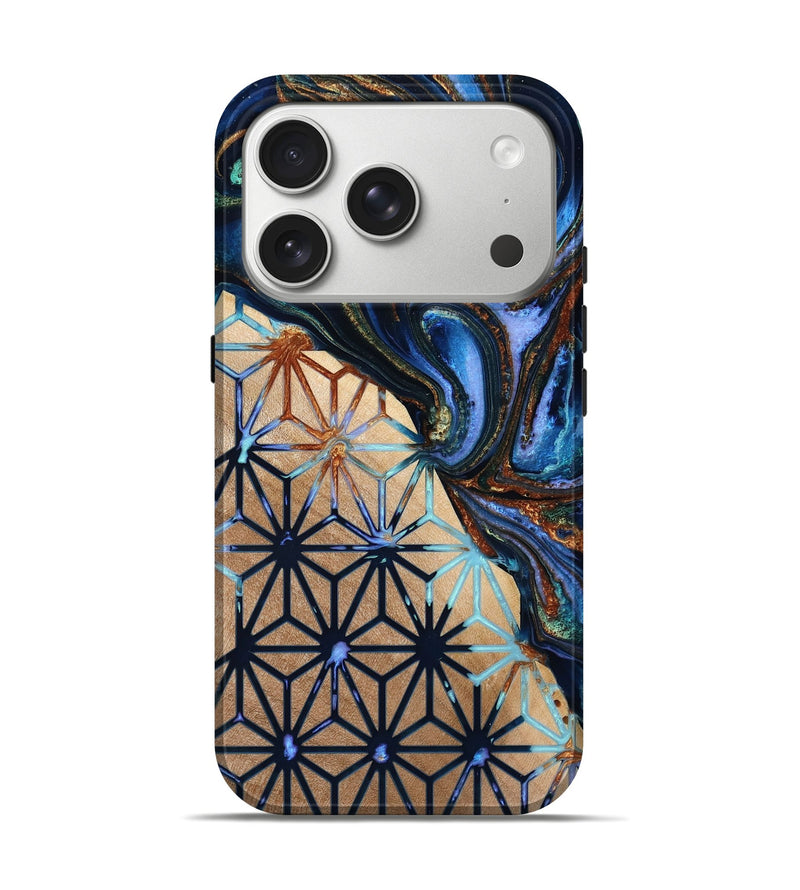 iPhone 17 Pro Wood Live Edge Phone Case - Etha (Pattern, 787033)