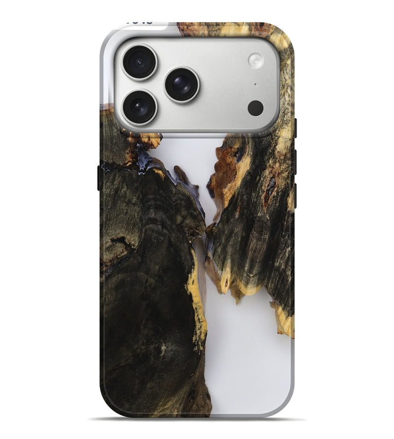 iPhone 17 Pro Max Wood Live Edge Phone Case - Ulysses (Clear, 787048)