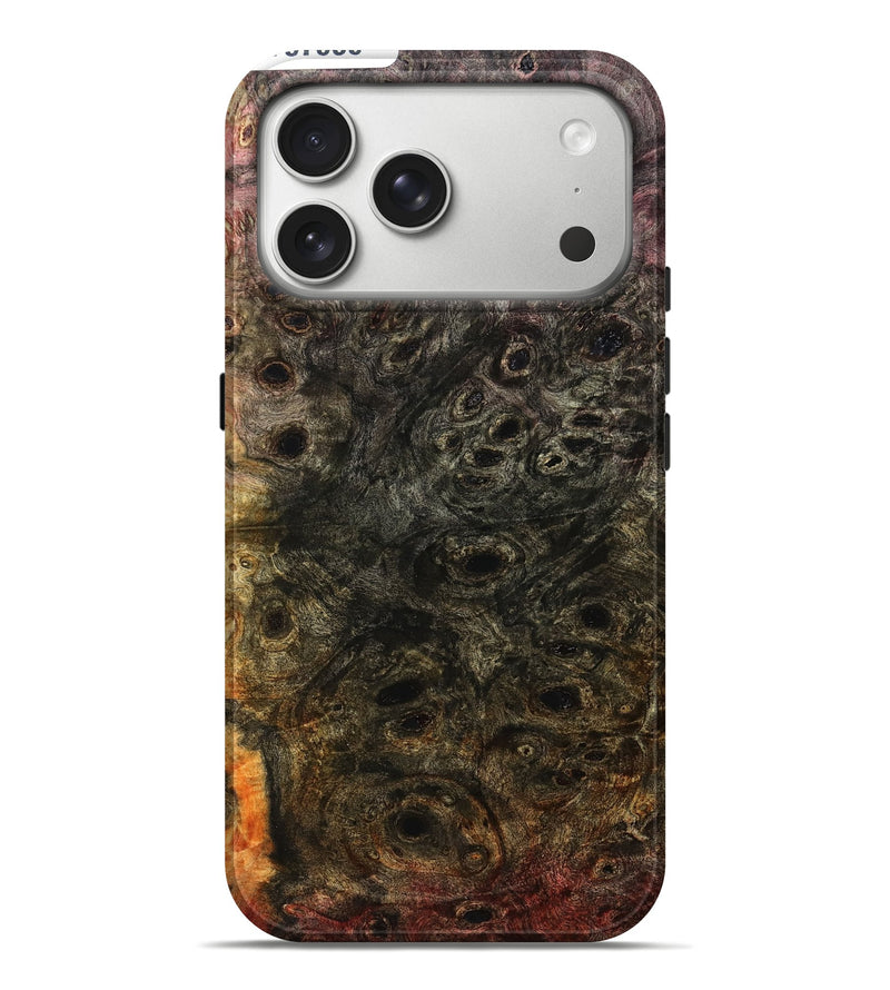 iPhone 17 Pro Max Wood Live Edge Phone Case - Finis (Wood Burl, 787050)