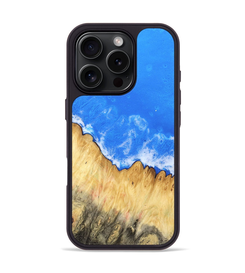 iPhone 16 Pro Wood Phone Case - Brittni (Coastal, 787068)