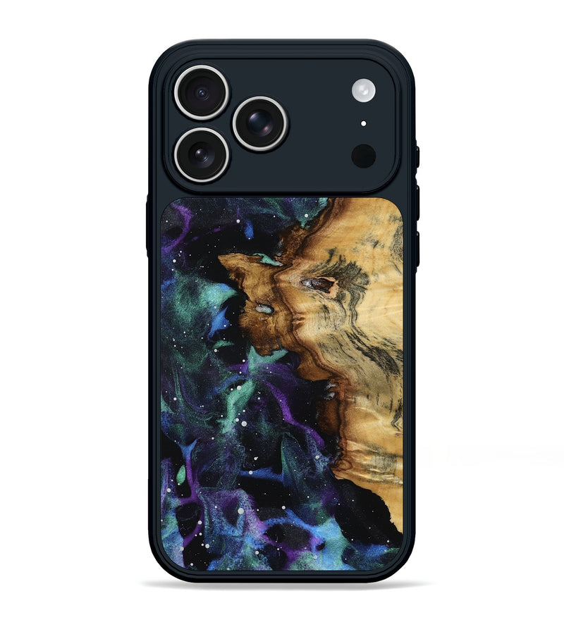 iPhone 17 Pro Max Wood Phone Case - Zahir (Cosmos, 787093)
