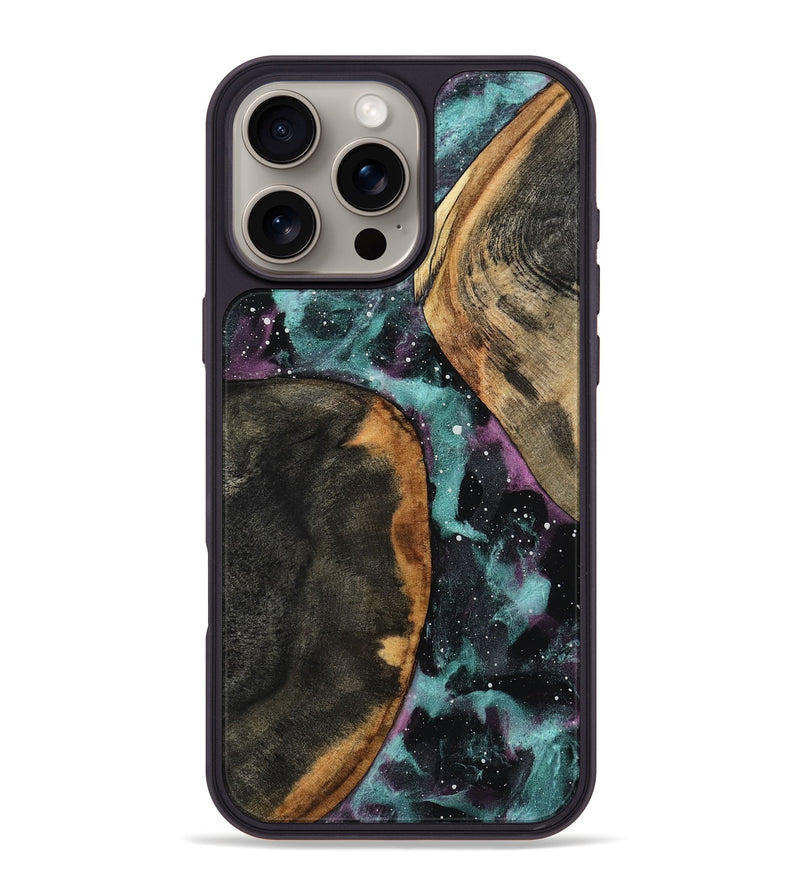 iPhone 16 Pro Max Wood Phone Case - Aubrey (Cosmos, 787120)