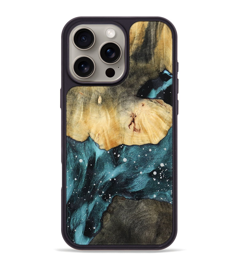 iPhone 16 Pro Max Wood Phone Case - Aspyn (Cosmos, 787138)