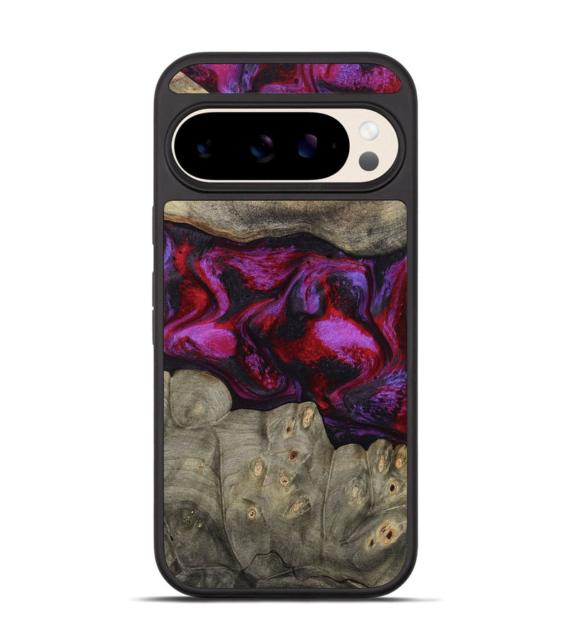 Pixel 10 Pro Wood Phone Case - Rhonda (Red, 787153)