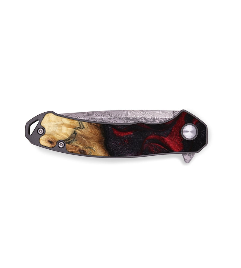 EDC Wood Pocket Knife - Pam (Red, 787157)