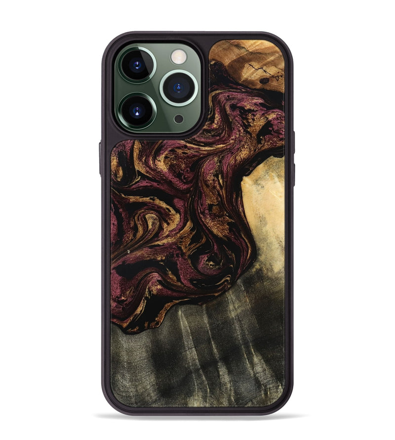 iPhone 13 Pro Max Wood Phone Case - Rex (Ombre, 787174)