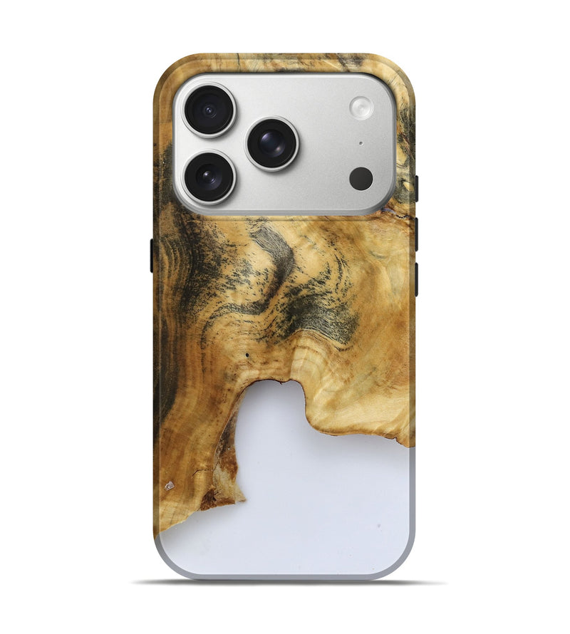 iPhone 17 Pro Wood Live Edge Phone Case - Tripp (Clear, 787312)