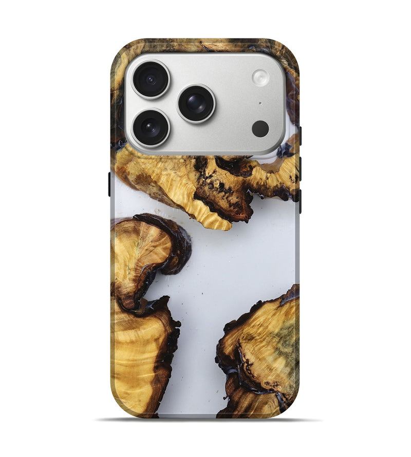 iPhone 17 Pro Wood Live Edge Phone Case - Alaina (Clear, 787339)