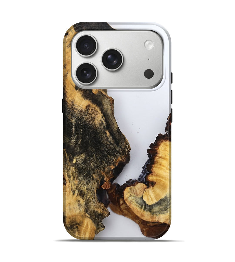 iPhone 17 Pro Wood Live Edge Phone Case - Dorothy (Clear, 787343)