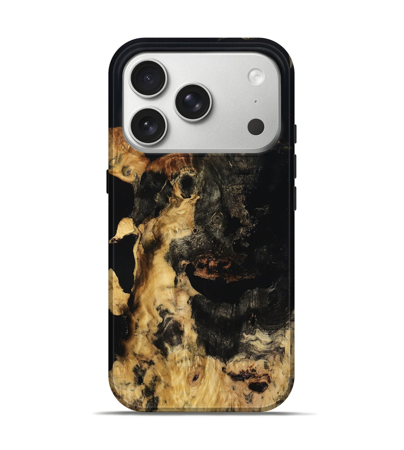 iPhone 17 Pro Wood Live Edge Phone Case - Muriel (Wood Burl, 787346)