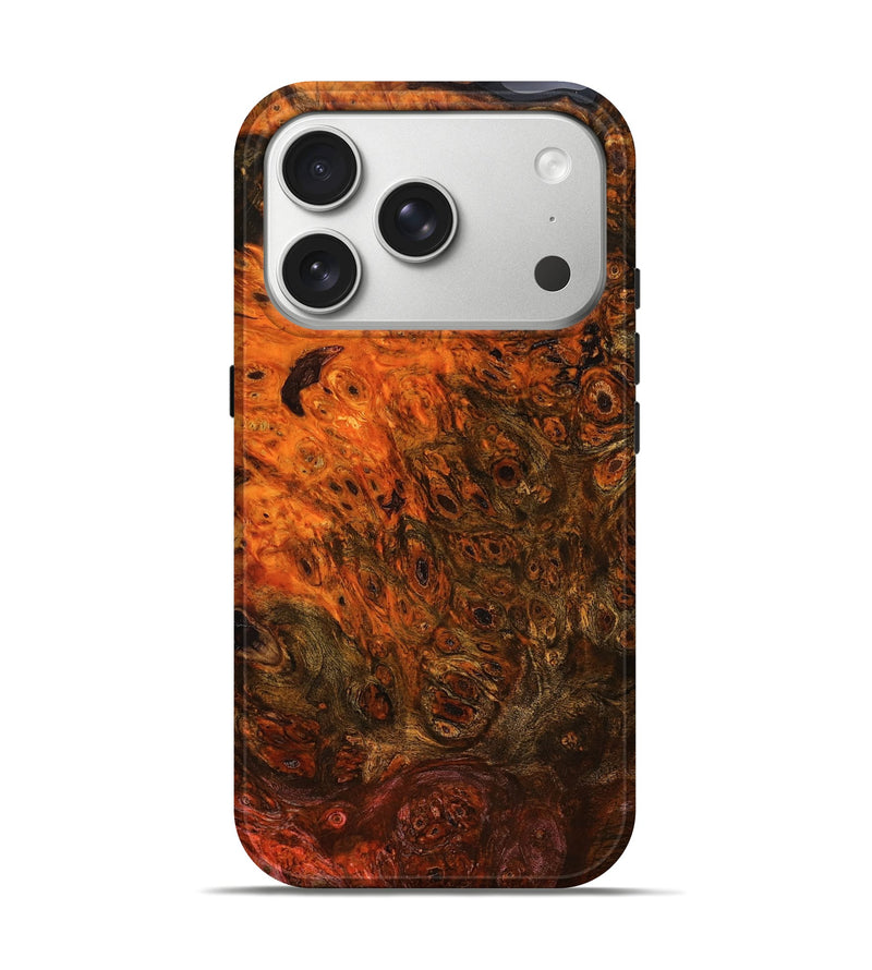 iPhone 17 Pro Wood Live Edge Phone Case - Marnie (Wood Burl, 787352)