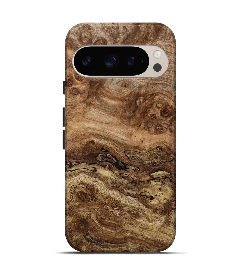 Pixel 9 Pro Wood Live Edge Phone Case - Jorja (Wood Burl, 787357)