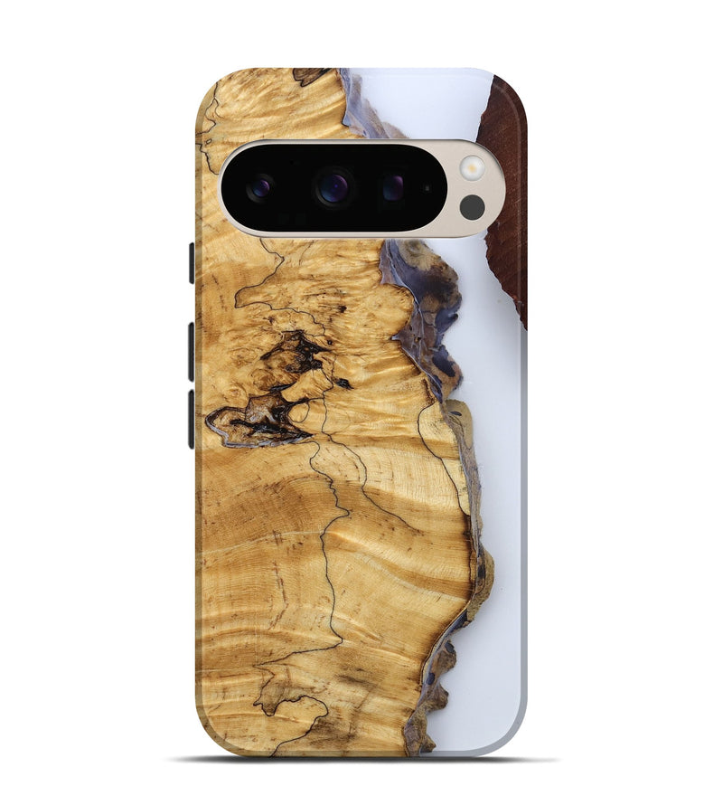 Pixel 10 Pro Wood Live Edge Phone Case - Pam (Geode, 787366)