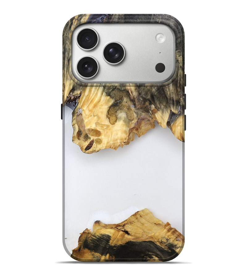 iPhone 17 Pro Max Wood Live Edge Phone Case - Alta (Clear, 787367)