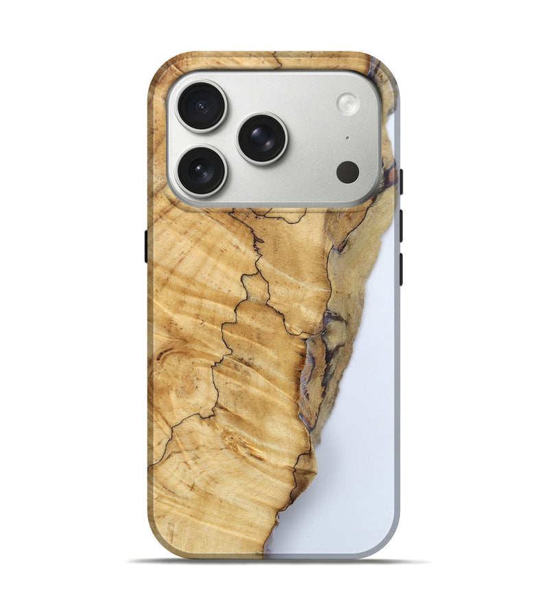 iPhone 17 Pro Wood Live Edge Phone Case - Lavinia (Clear, 787371)