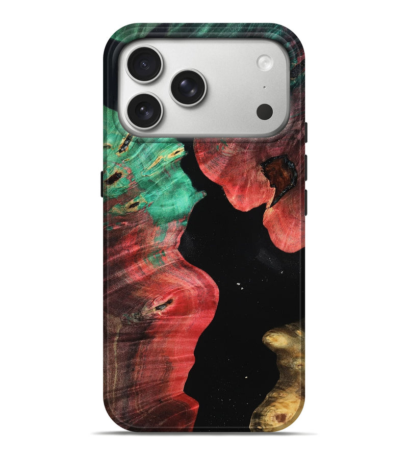 iPhone 17 Pro Max Wood Live Edge Phone Case - Nikki (Wood Burl, 787383)