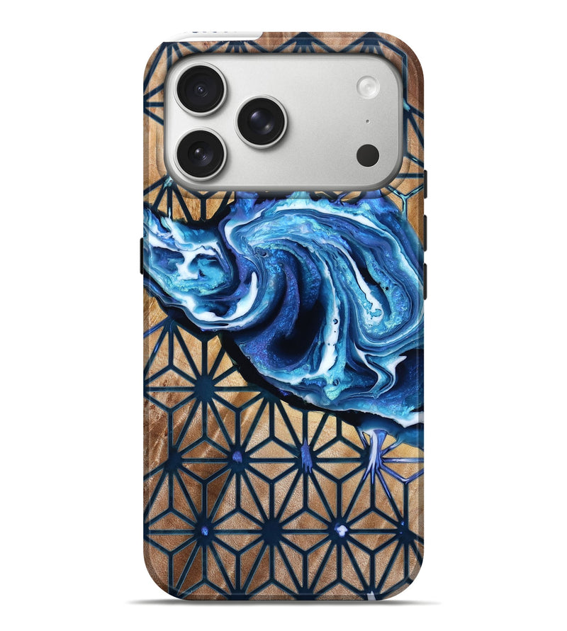 iPhone 17 Pro Max Wood Live Edge Phone Case - Tierra (Pattern, 787393)