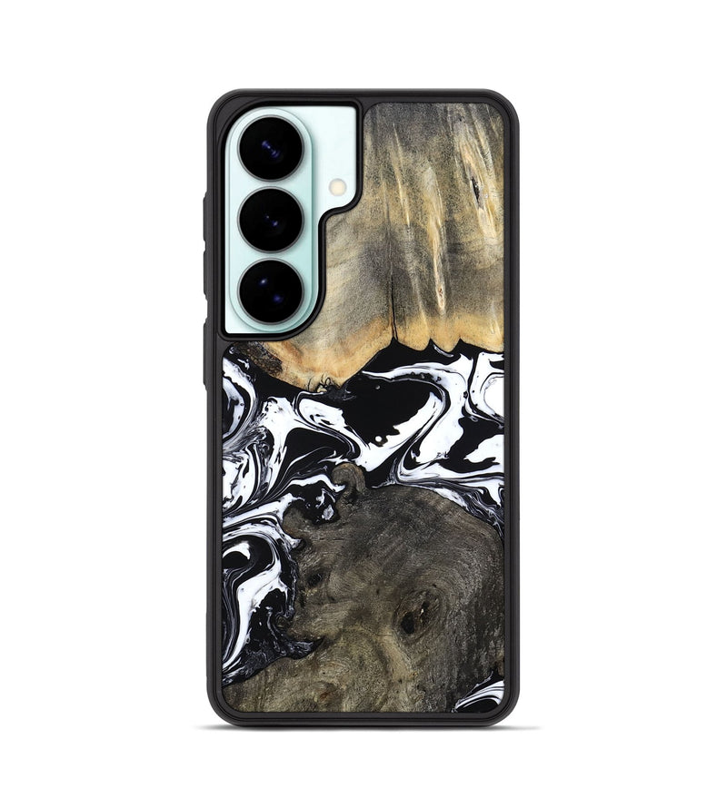 Galaxy S26 Wood Phone Case - Ishaan (Black & White, 787446)