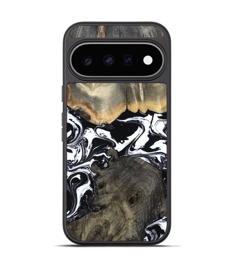 Pixel 11 Wood Phone Case - Ishaan (Black & White, 787446)
