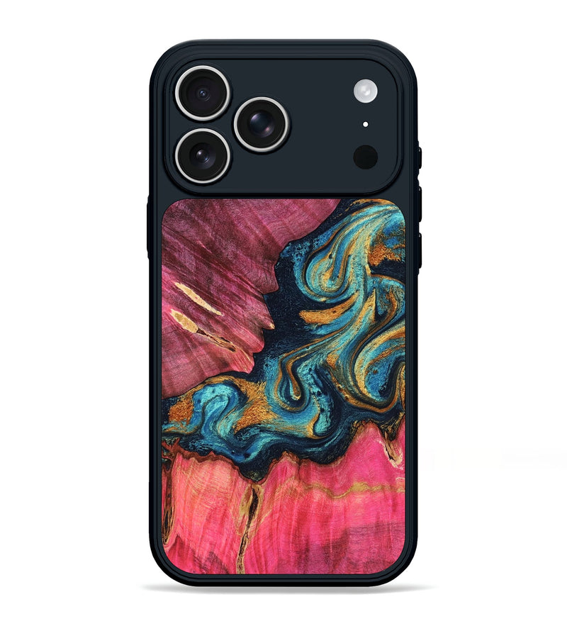 iPhone 17 Pro Max Wood Phone Case - Janeen (Fire & Ice, 787458)