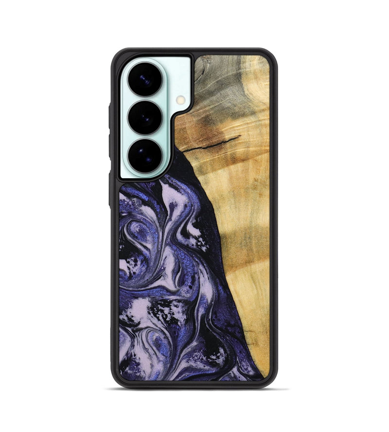 Galaxy S26 Wood Phone Case - Alisha (Purple, 787480)