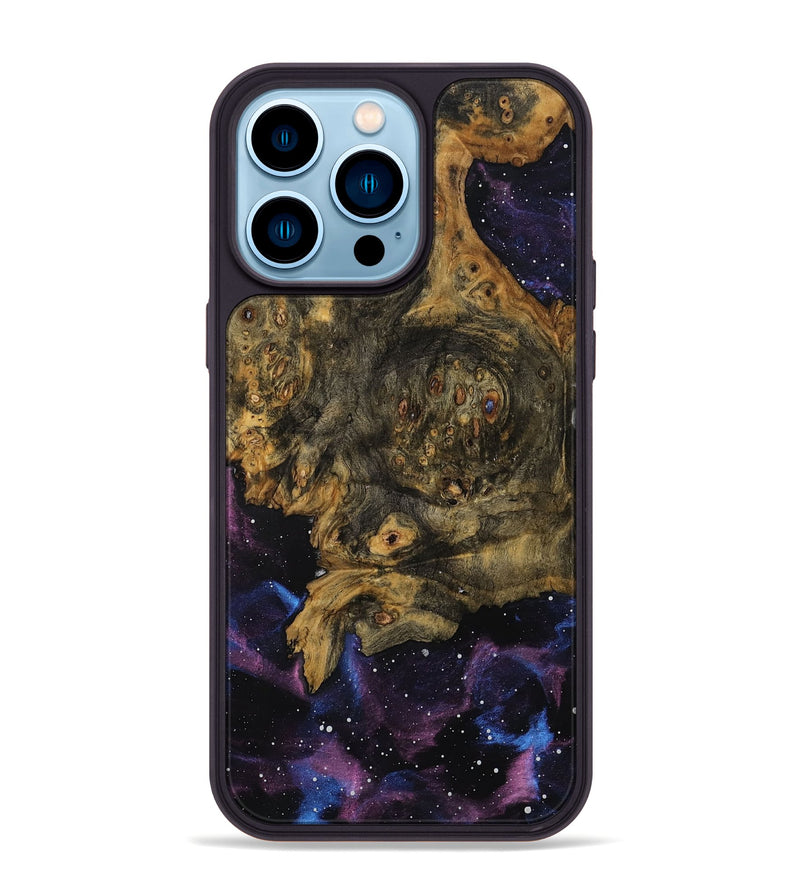 iPhone 14 Pro Max Wood Phone Case - Rickie (Cosmos, 787543)