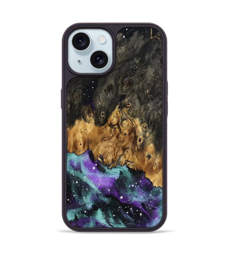 iPhone 15 Wood Phone Case - Lisa (Cosmos, 787554)