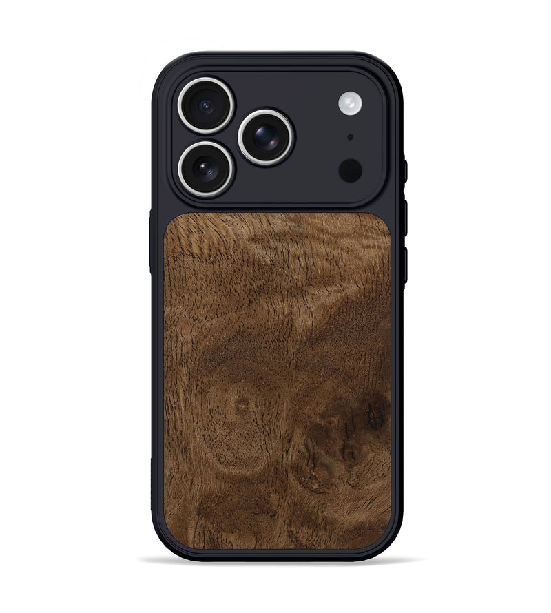 iPhone 17 Pro Wood Phone Case - Garth (Wood Burl, 787654)