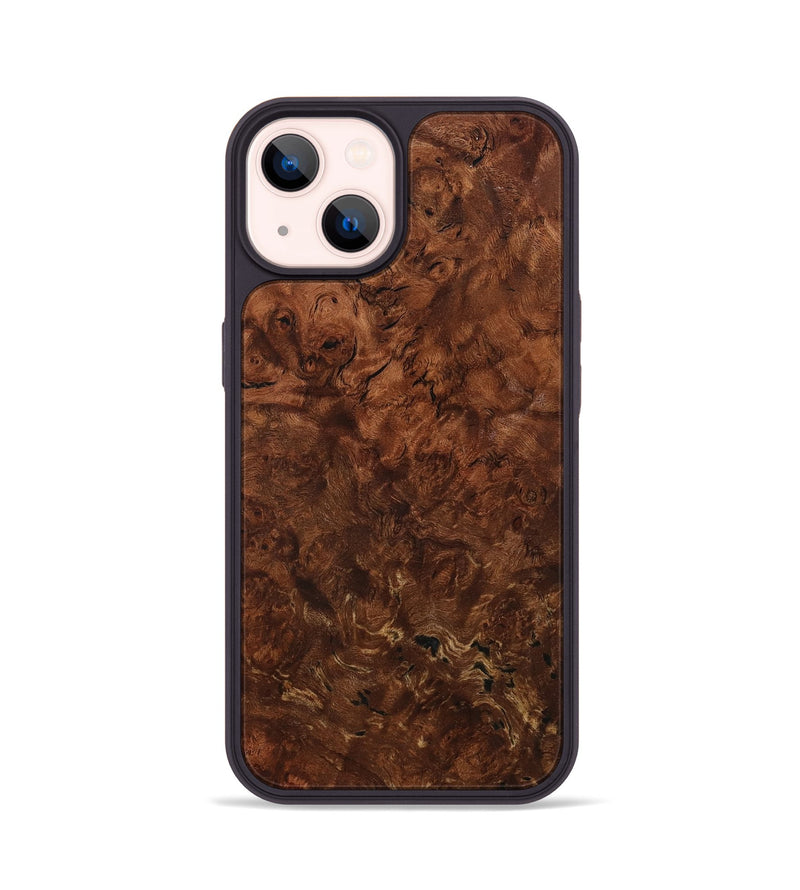 iPhone 14 Wood Phone Case - Azul (Wood Burl, 787657)