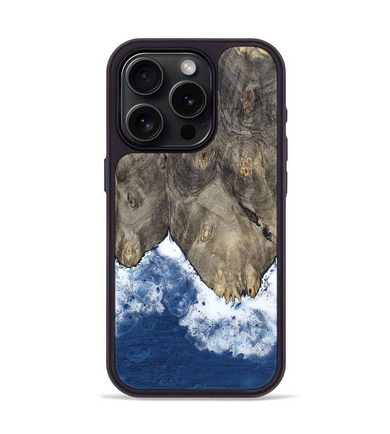 iPhone 15 Pro Wood Phone Case - Cliff (Coastal, 787704)