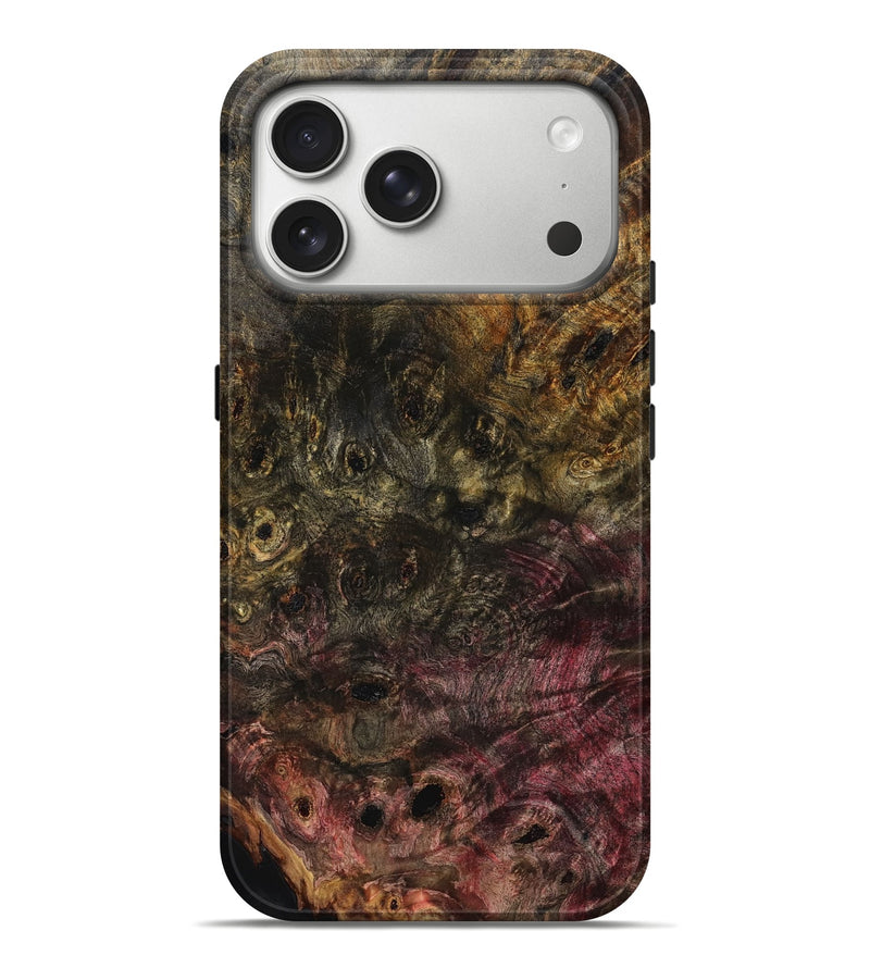 iPhone 17 Pro Max Wood Live Edge Phone Case - Kaden (Wood Burl, 787709)