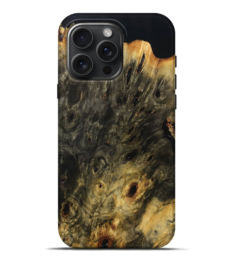 iPhone 16 Pro Max Wood Live Edge Phone Case - Rod (Wood Burl, 787712)