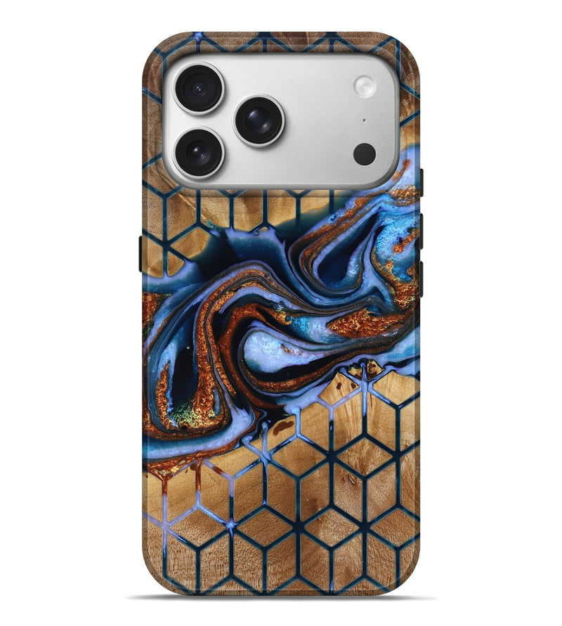 iPhone 17 Pro Max Wood Live Edge Phone Case - Agustin (Pattern, 787715)