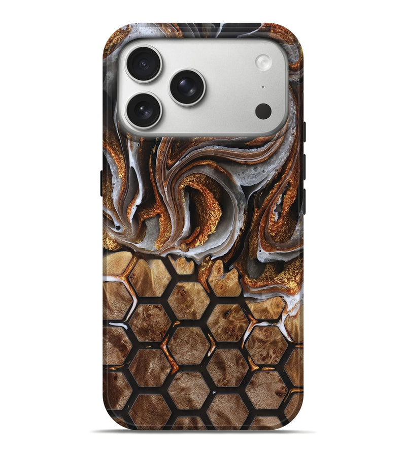 iPhone 17 Pro Max Wood Live Edge Phone Case - Ahmir (Pattern, 787718)
