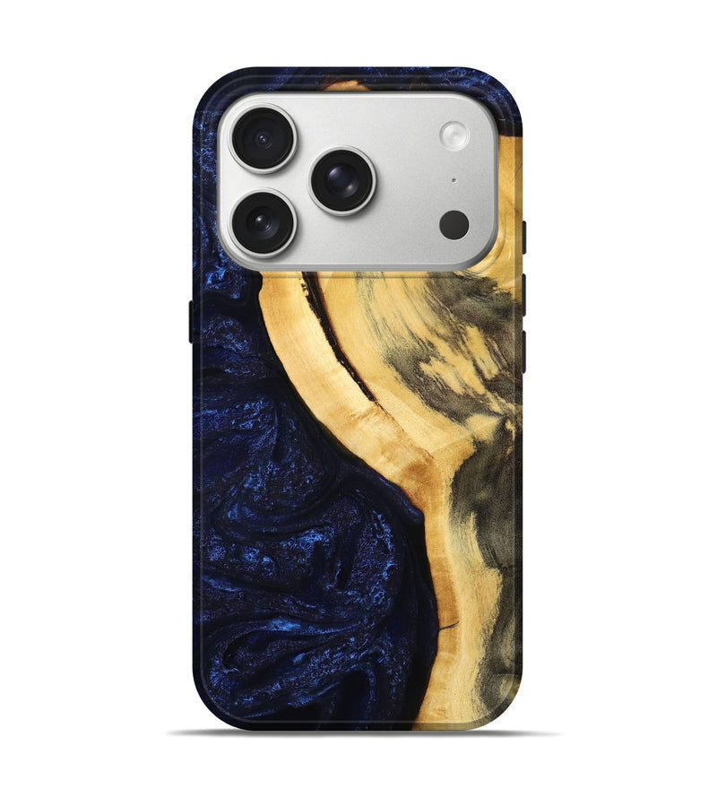 iPhone 17 Pro Wood Live Edge Phone Case - Maryjo (Ombre, 787725)