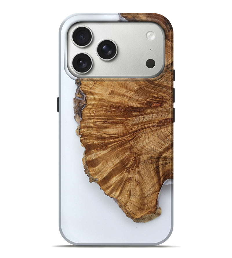 iPhone 17 Pro Max Wood Live Edge Phone Case - Shayna (Clear, 787730)