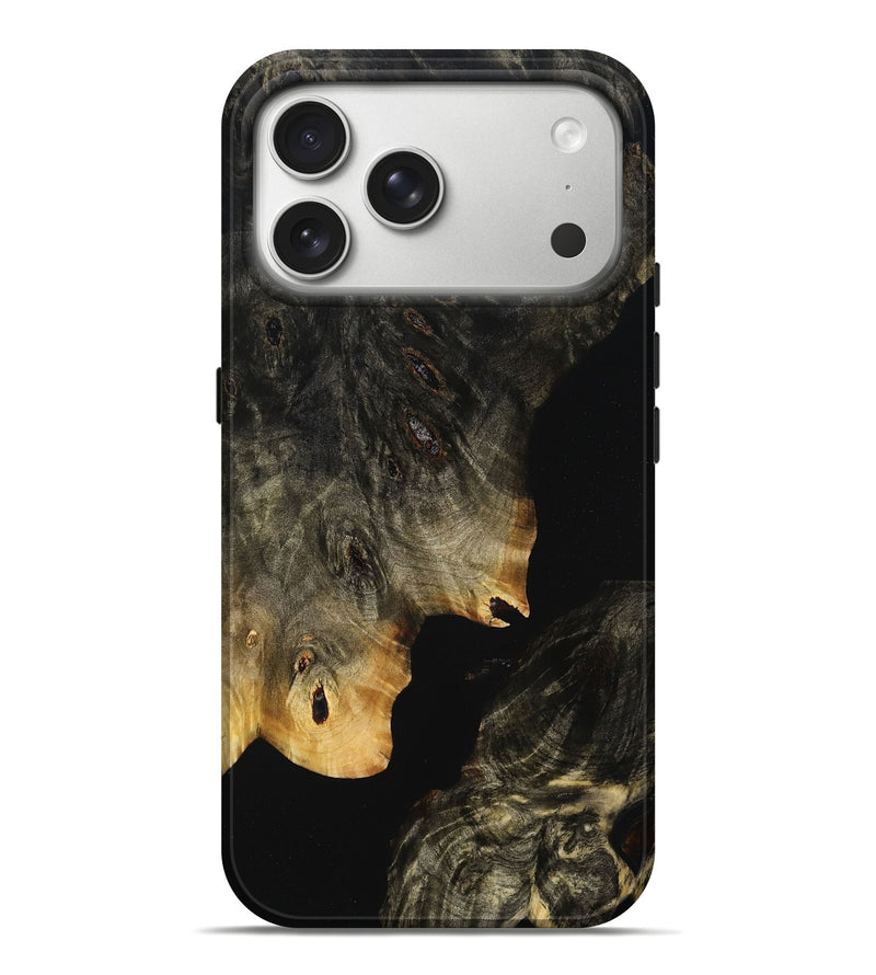 iPhone 17 Pro Max Wood Live Edge Phone Case - Jaylon (Wood Burl, 787731)