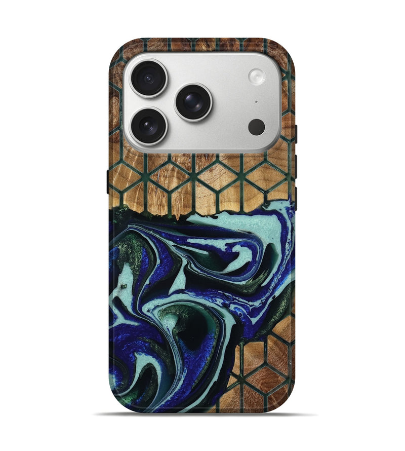 iPhone 17 Pro Wood Live Edge Phone Case - Alfonso (Pattern, 787740)